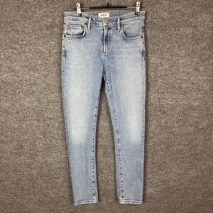 AGOLDE Toni Los Angeles Women Denim Jeans Size 25 Light Wash Classic‎